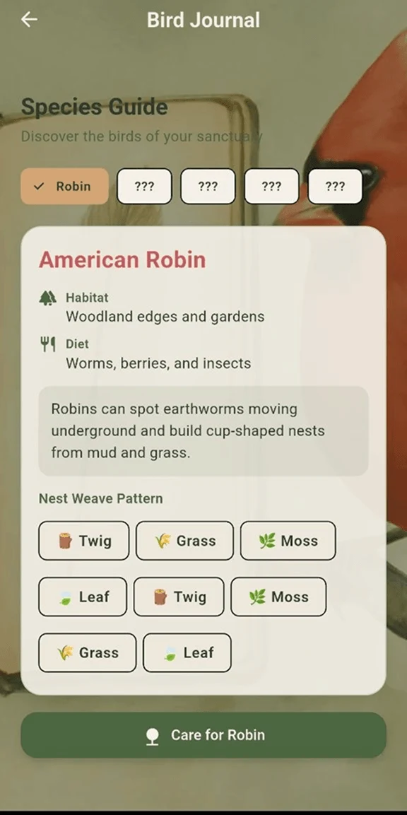Bird Nest Care screenshot